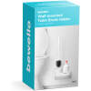 Afbeelding van Bewello - Luxe WC Borstel met Houder Hangend of Vrijstaand - Wit - met Plek voor Schoonmaakmiddel - Luxe