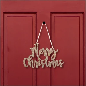 Afbeelding van Kerstdecoratie - label "Vrolijk Kerstfeest" - 20 x 12 cm - goud 1 Stuks [58541A] - 2ab8 037b 4817