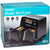 Afbeelding van Airfryer - XXL - 230V - 2200W - dubbele mand, kleurentouchscreen - 4+4 L 1 Stuks [BW1002D] - 2ac9 1089 462c