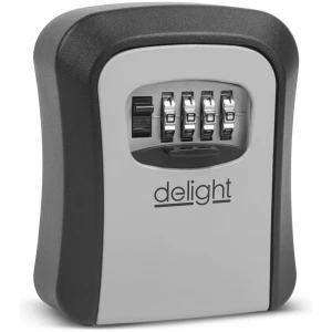 Afbeelding van Delight Sleutelkastje - Sleutelkluis met Cijferslot Code - Centraal opbergen van sleutels - 115 x 95 x 40 mm