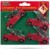Afbeelding van Kerstdecoratie - hangende kleine auto - 10 x 7 cm - 4 stuks / verpakking 1 Stuks [58567] - 2caf d9fe 4839