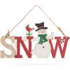 Afbeelding van Houten kerstdecoratie - sneeuwpop - met hanger - 17 x 9 cm 1 Stuks [58250B] - 2d18 1bf4 48d8 9fcf