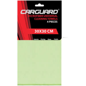 Afbeelding van Microvezel Poetsdoekenset 4 stuks (30×30 cm) - Streeploos Reinigen & Polijsten van Autointerieur en Huis