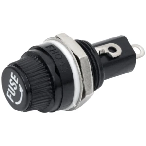 Afbeelding van 10x Zekeringhouder voor 5×20 mm Glaszekering – 10A 250V AC – Auto Audio & Elektronica – Compact