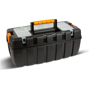 Afbeelding van Gereedschapskoffer LEEG van kunststof - met 1 lade - 55 x 27 x 23 cm 1 Stuks [11010D] - 2e3e 2d09 4229 97e4