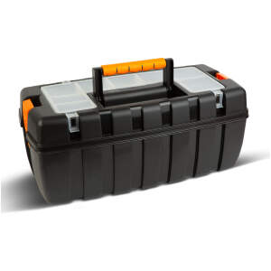 Afbeelding van Gereedschapskoffer LEEG van kunststof - met 1 lade - 55 x 27 x 23 cm 1 Stuks [11010D] - 2e3e 2d09 4229 97e4