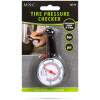 Afbeelding van Analoog bandenspanningsmeter - drukmeter, bandencontrole, compact, geschikt voor de meeste auto's,