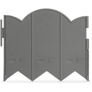 Afbeelding van Tuinborder / schutting - 20 x 17,5 cm - grijs - 12 stuks / verpakking 1 Stuks [11468M] - 3643 4da8 4343 956c
