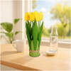Afbeelding van Kunstplant - Woon Decoratie - tulp - geel - 26 x 6,5 cm 1 Stuks [11897B] - 36ae 1706 47f0 83aa 826f47bdc149