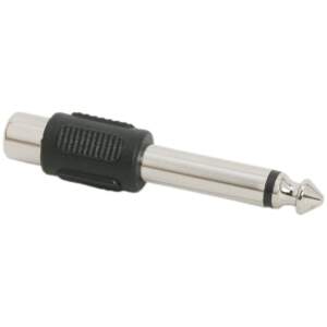 Afbeelding van 10x RCA naar Jack Adapter – RCA Vrouwelijk naar 6,3 mm Jack Mono – Audio Verloopstekker voor Versterker