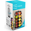 Afbeelding van Metalen koffiecapsulehouder - voor 35 Dolce Gusto-capsules - 165 x 165 x 320 mm - zwart 1 Stuks [BW0997] -