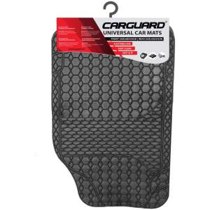 Afbeelding van Carguard - Universele Rubberen Automatten Set - Zwart - 4x Automat Universeel - Rubber - 55835A - 3c5d b536