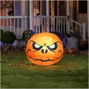 Afbeelding van Opblaasbare pompoen - 120 cm - IP44 - 3 witte LED's - 100 - 240V 1 Stuks [58067A] - 3f67 fd7f 40c9 bc7a