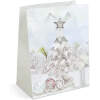 Afbeelding van Kerstcadeautas - papier - 178 x 102 x 228 mm - 4 soorten / verpakking 12 Stuks [58301] - 409d 671a 4d40 a6c6