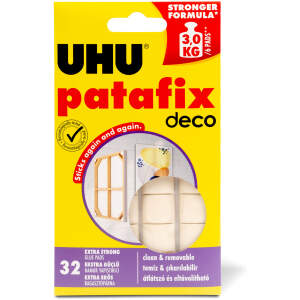 Afbeelding van Patafix homedeco - witte plasticine lijm - 32 stuks / verpakking 1 Stuks [U40660] - 418b bcff 4331 ab0f