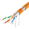 Afbeelding van Cat.6A SF/UTP Netwerkkabel - 500 m Op Houten Haspel - 4-Paar 23AWG Massief Koper - Fluke Getest - Voor
