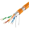 Afbeelding van Cat.6A SF/UTP Netwerkkabel - 500 m Op Houten Haspel - 4-Paar 23AWG Massief Koper - Fluke Getest - Voor