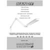 Afbeelding van Handy - Bureaulamp met Tafelklem - Bureau Verlichting - Op Netstroom - Grote Dimbare LED unit - Loeplamp -