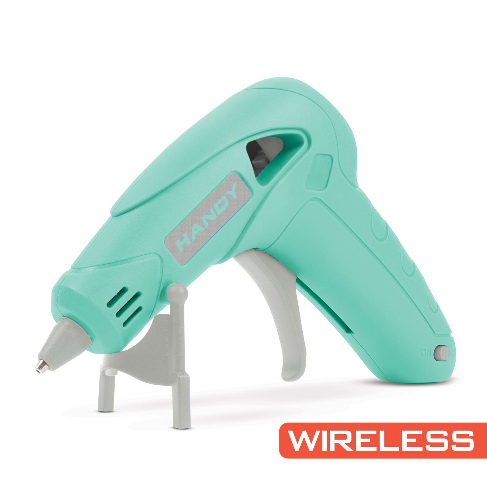 Afbeelding van Draadloos Lijmpistool 10W - Groen - USB-C Oplaadbaar - Geschikt voor Ø 7mm lijmpatronen (excl.) - 4390 d702