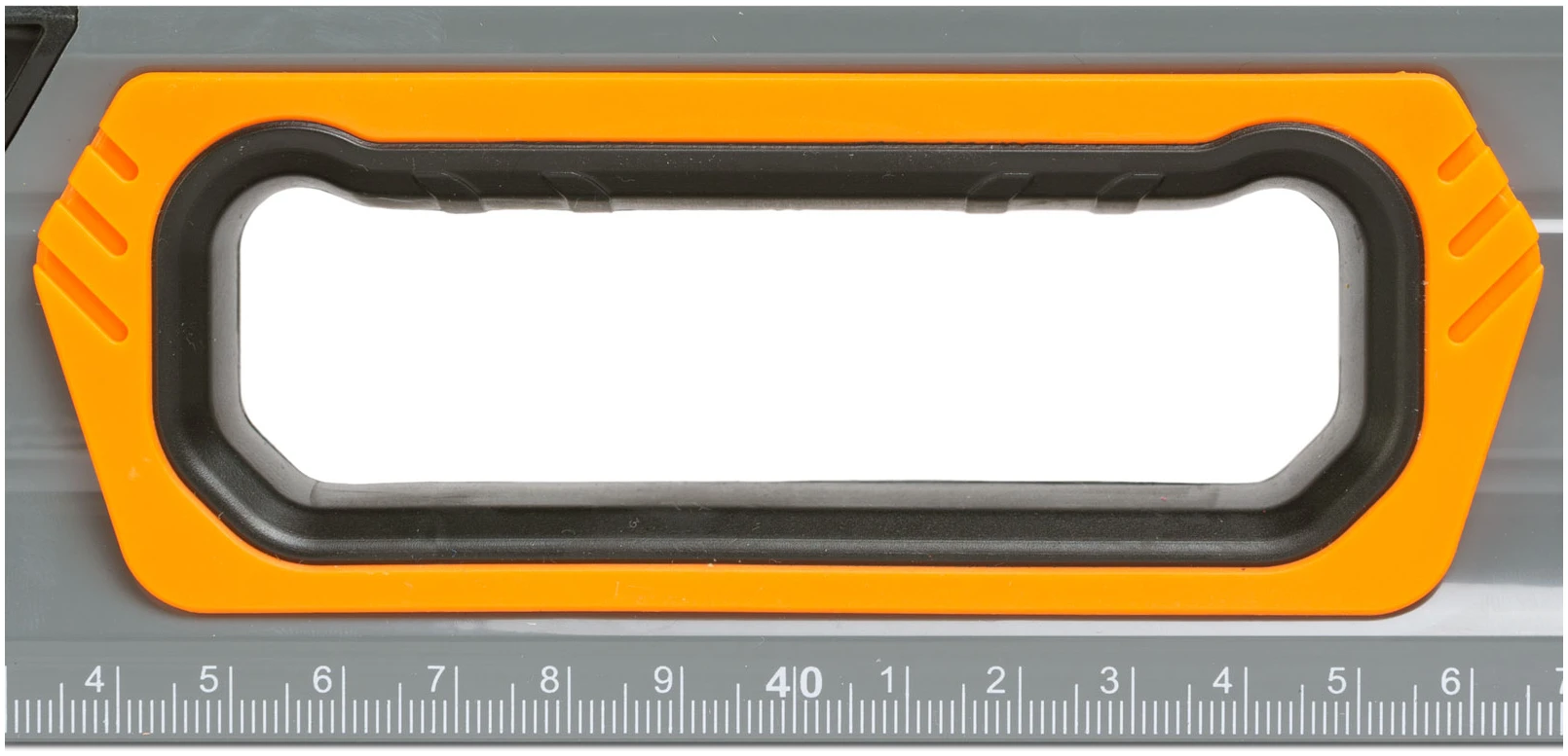 Afbeelding van Handy - Magnetische waterpas 60 cm – Professionele aluminium waterpas met spiegelvenster en meetlat