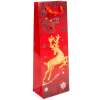 Afbeelding van Flessentas Cadeau - Papieren Gift Bag voor Drankflessen - papier, Kerstmis - 360 x 127 x 83 mm - 4 soorten /