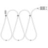 Afbeelding van Magnetische Oplaadkabel / Datakabel - MicroUSB - 2A - wit 1 Stuks [55446M-WH] - 49d6 e540 48ea 8c17