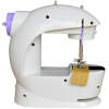 Afbeelding van Compacte Elektrische Naaimachine - Met Pedaal, 2 Snelheden & LED - Werkt op Netstroom of Batterij [W1081]
