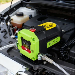 Afbeelding van Elektrische Oliepomp 12V 60W – Olie- & Diesel Transferpomp – Motorolie & Koelvloeistof