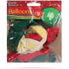 Afbeelding van Kerst Ballonnen Set – Rood Wit Groen Met Kerstmotieven – Latex Ballonnen Voor Kerstdecoratie – Met