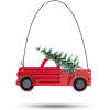 Afbeelding van Kerstdecoratie - hangende kleine auto - 10 x 7 cm - 4 stuks / verpakking 1 Stuks [58567] - 4e94 cd6a 4dba
