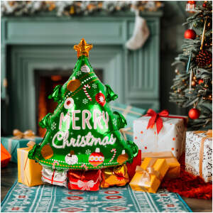 Afbeelding van Kerstdecoratie - Opblaasbare Kerstboom "Merry Christmas" 1 Stuks [58969C] - 4ec1 c25e 4667 bedb