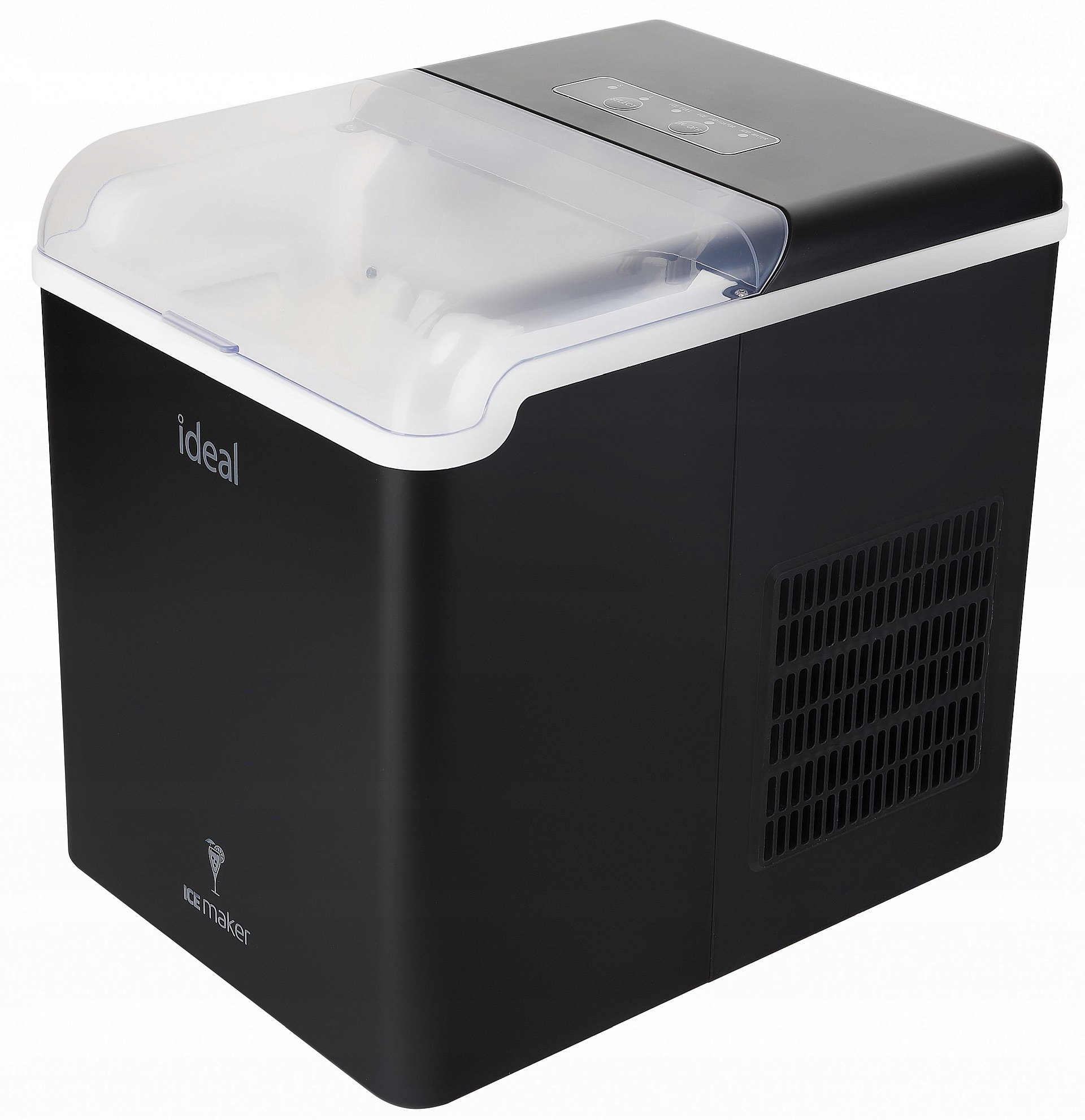 Afbeelding van ELDOM - Ideal IJsmachine / Ijsblokjes Machine met Deksel– 12 kg/24 u – 100 W – 1,3 L reservoir
