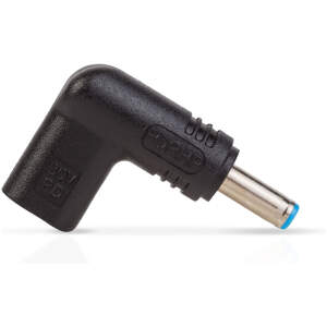 Afbeelding van Adapterkop - Type-C -> DC 4,5 x 3 mm - HP - 20V 1 Stuks [55063C] - 5140 eb1d 4d93 84ba 32cddbbf29cb 1