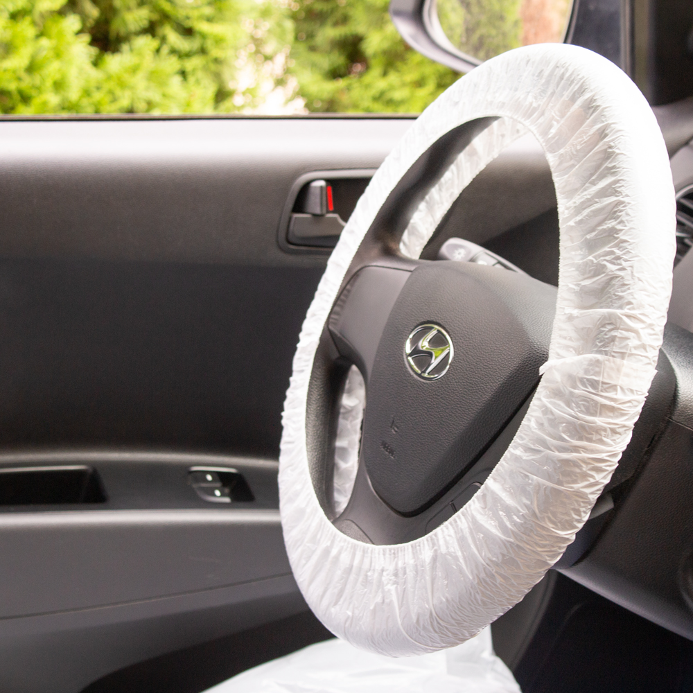 Afbeelding van Auto Interieur Beschermset 5-in-1 - Stuurwiel, Zitting, Versnellingspook, Handrem, Voetruimte Bescherming