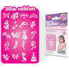 Afbeelding van Sjabloonset voor Meisjes - 21 Stuks Glittertattoo- en Schminksjablonen 1 Stuks [TY50105] - 51f1 2828 4ada