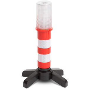 Afbeelding van Gevarendriehoek Alternatief - Magnetisch LED Waarschuwingslicht met 6 Rode LEDs, Batterij Aangedreven,