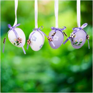 Afbeelding van Paasdecoratie - eierset - 2 soorten - 4 cm - 12 stuks / verpakking 1 Stuks [CMK-6005] - 550b 7e5c 4e06 9e84