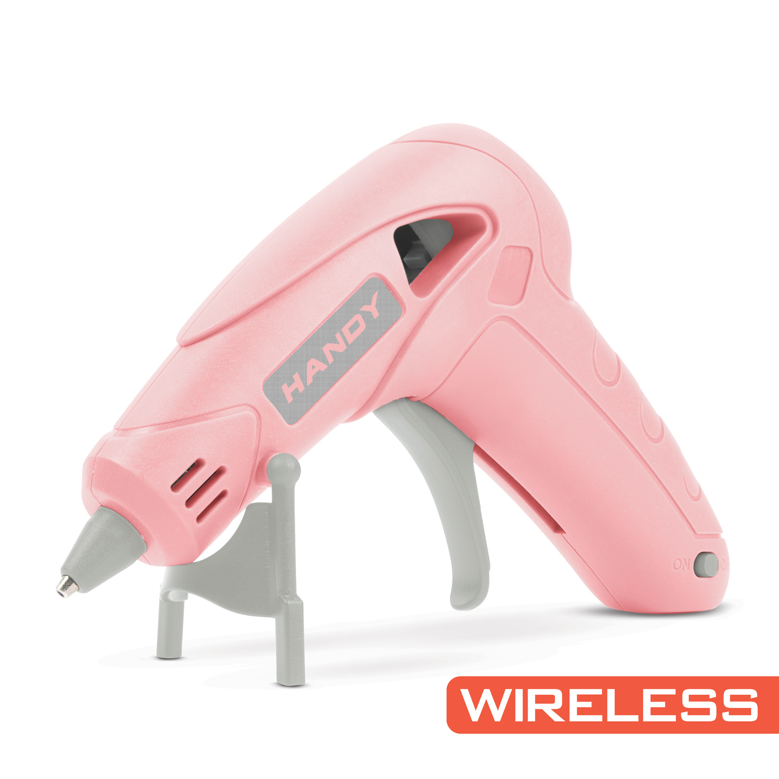 Afbeelding van Draadloos Lijmpistool 10W - Roze - USB-C Oplaadbaar - Geschikt voor Ø 7mm lijmpatronen (excl.) - 5985 7909