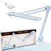 Afbeelding van Handy - Bureaulamp met Tafelklem - Bureau Verlichting - Op Netstroom - Grote Dimbare LED unit - Loeplamp -