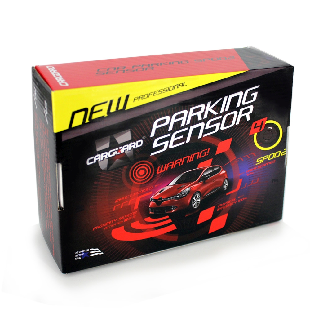 Afbeelding van Parkeersensor Set - 4 Sensoren - LED Scherm - Geluidssignaal - Detectie tot 2m - Overspuitbaar - Veilig