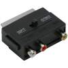 Afbeelding van SCART naar RCA Adapter – EURO-SCART Stekker naar 3x RCA Tulp Aansluiting – Audio Video Converter – Met