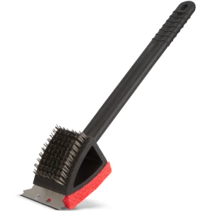Afbeelding van BBQ Reinigingsborstel en spons - met plastic handgreep [56285] - 5c87 a701 4ac8 8f19 1611cc35350a 1
