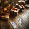 Afbeelding van Kerstdecoratie - "Santa was here" voetafdruksticker - 25 x 10 cm - 2 stuks / verpakking 1 Stuks