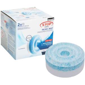 Afbeelding van Ceresit STOP AERO 360 ° Luchtontvochtiger Navulling Tab - 2 stuks / verpakking - ongeparfumeerd 1 Stuks
