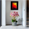 Afbeelding van Grote Kunstplant - Woon Decoratie - Orchidee - Paars - 83 cm 1 Stuks [11899A] - 6030 04d0 46cb 94e9