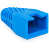 Afbeelding van 100x RJ45 Trekontlasting Blauw – Kabelbescherming voor 8P8C UTP/FTP – Netwerkkabel Strain Relief –