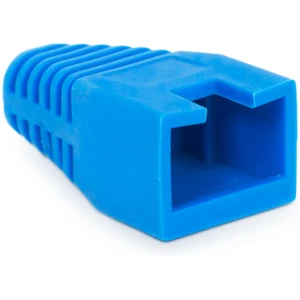 Afbeelding van 100x RJ45 Trekontlasting Blauw – Kabelbescherming voor 8P8C UTP/FTP – Netwerkkabel Strain Relief –