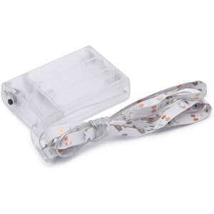 Afbeelding van LED-strip multicolor - 1 m - RGB SMD - zelfklevend - op 3×AA batterijen - sfeerverlichting zonder