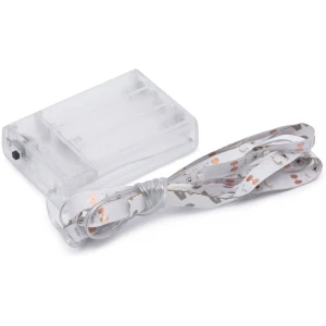 Afbeelding van LED-strip multicolor - 1 m - RGB SMD - zelfklevend - op 3×AA batterijen - sfeerverlichting zonder