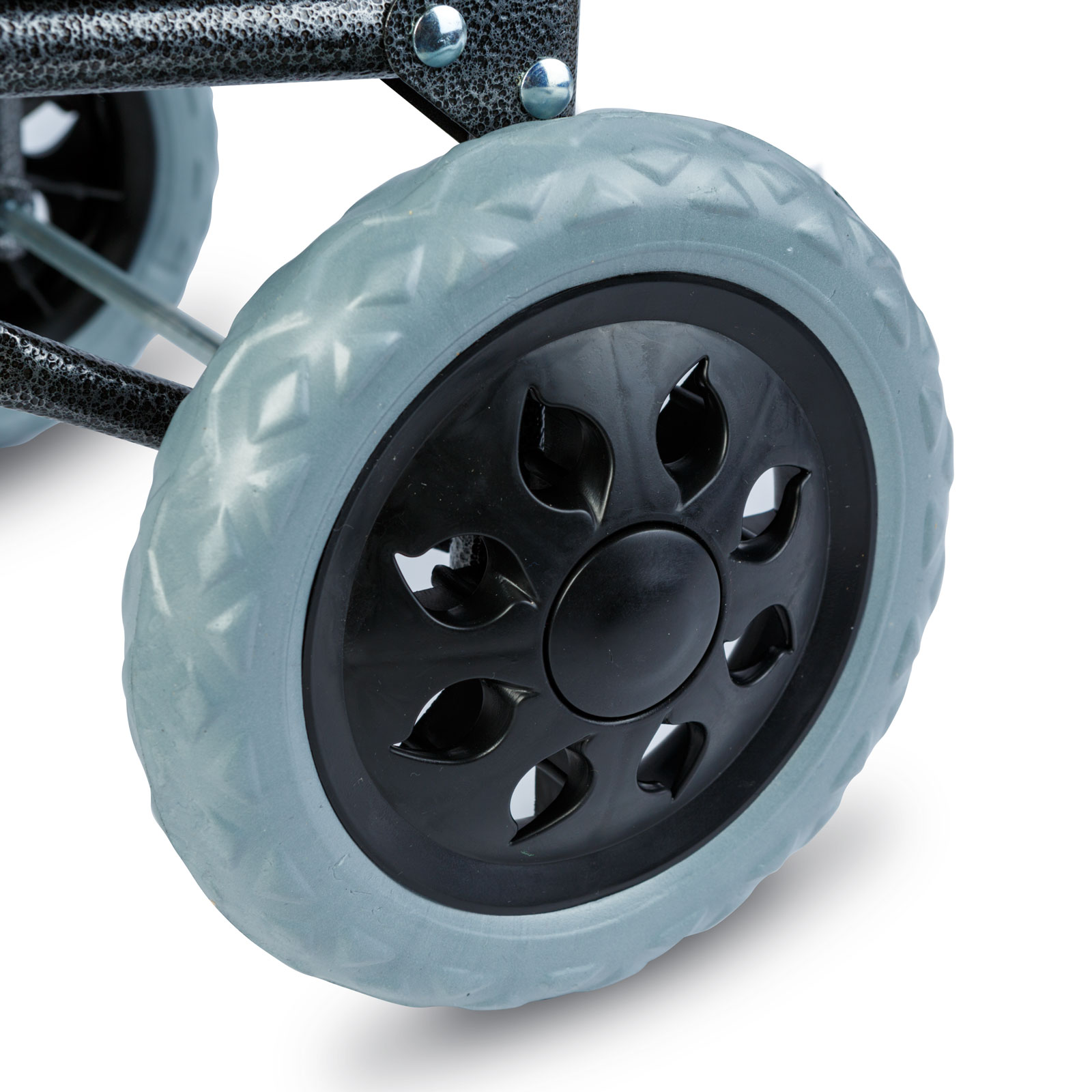 Afbeelding van Boodschaptas met Wieltjes - Uittrekbaar - Willekeurige kleur - 100 x 36 x 25 cm - Polyester - Max. 30 kg